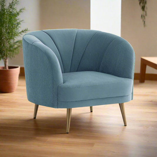 Modern Upholstered Single Seater Sofa