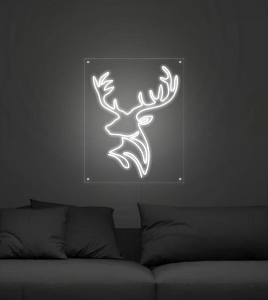 Deer Neon Signs For Home Decor