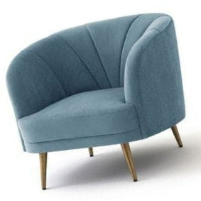 Modern Upholstered Single Seater Sofa